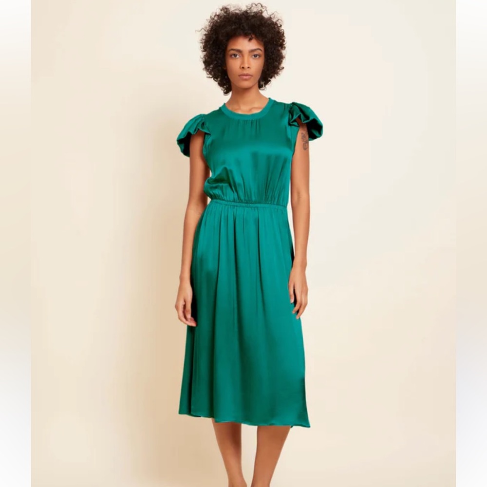 Nation Ltd. Ruby Bubble Sleeve Dress